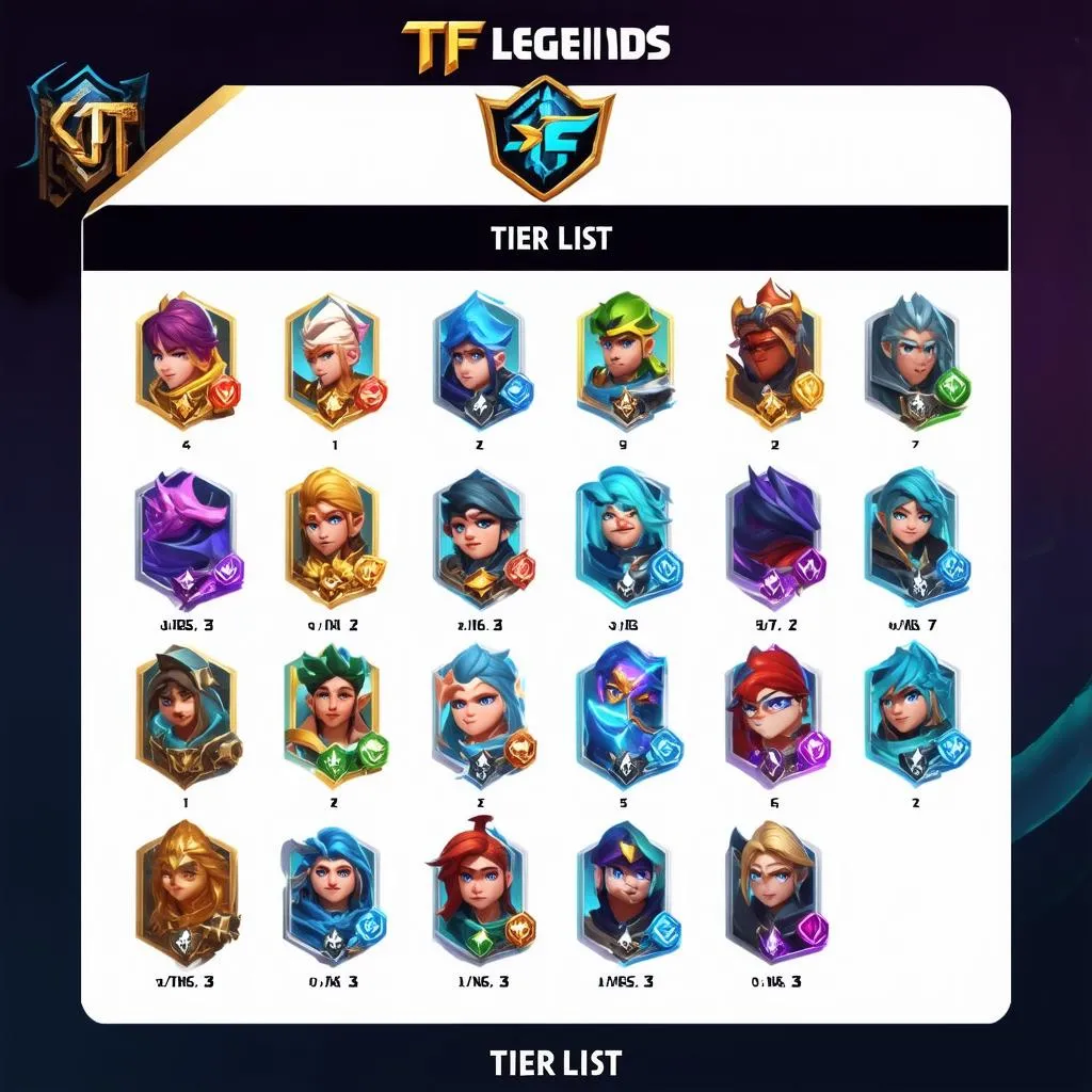 TFT Legends Tier List: Hướng Dẫn Chi Tiết Cho Người Chơi Mới