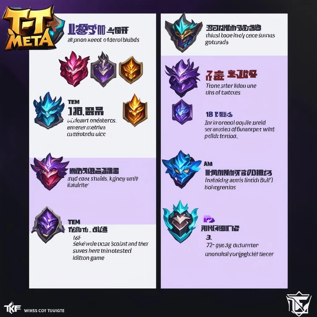 Hướng dẫn meta TFT