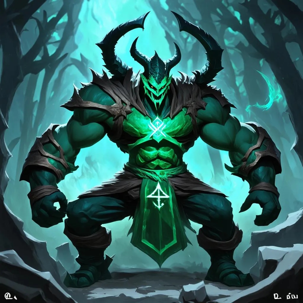 thresh aram runes phép thuật