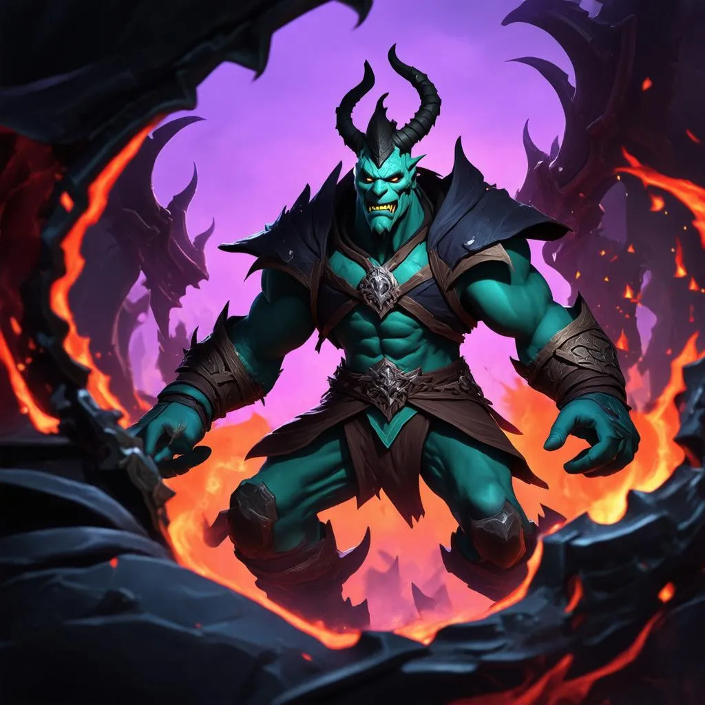 Thresh sử dụng Con Đường Tăm Tối kéo đồng đội về trong đấu trường Arena