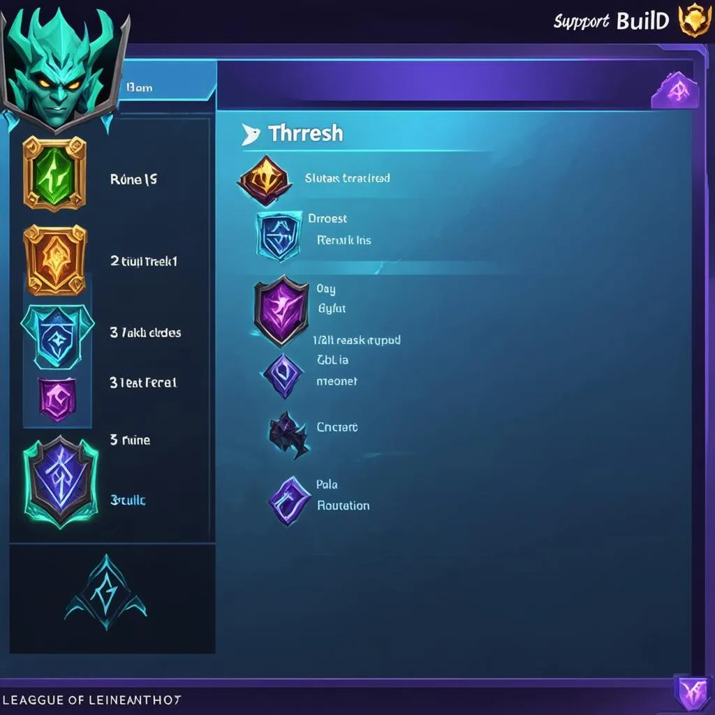 Thresh Support Build