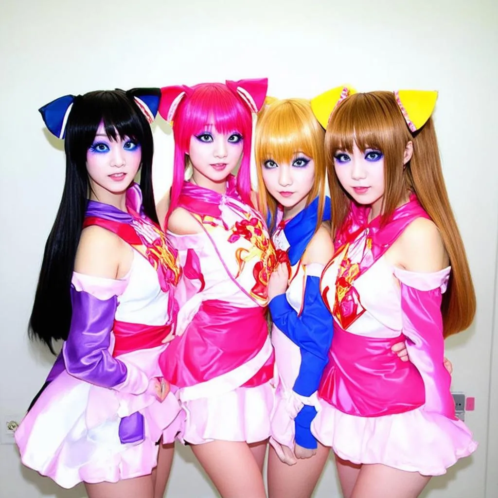 Cosplay các nhân vật Tokyo Mew Mew