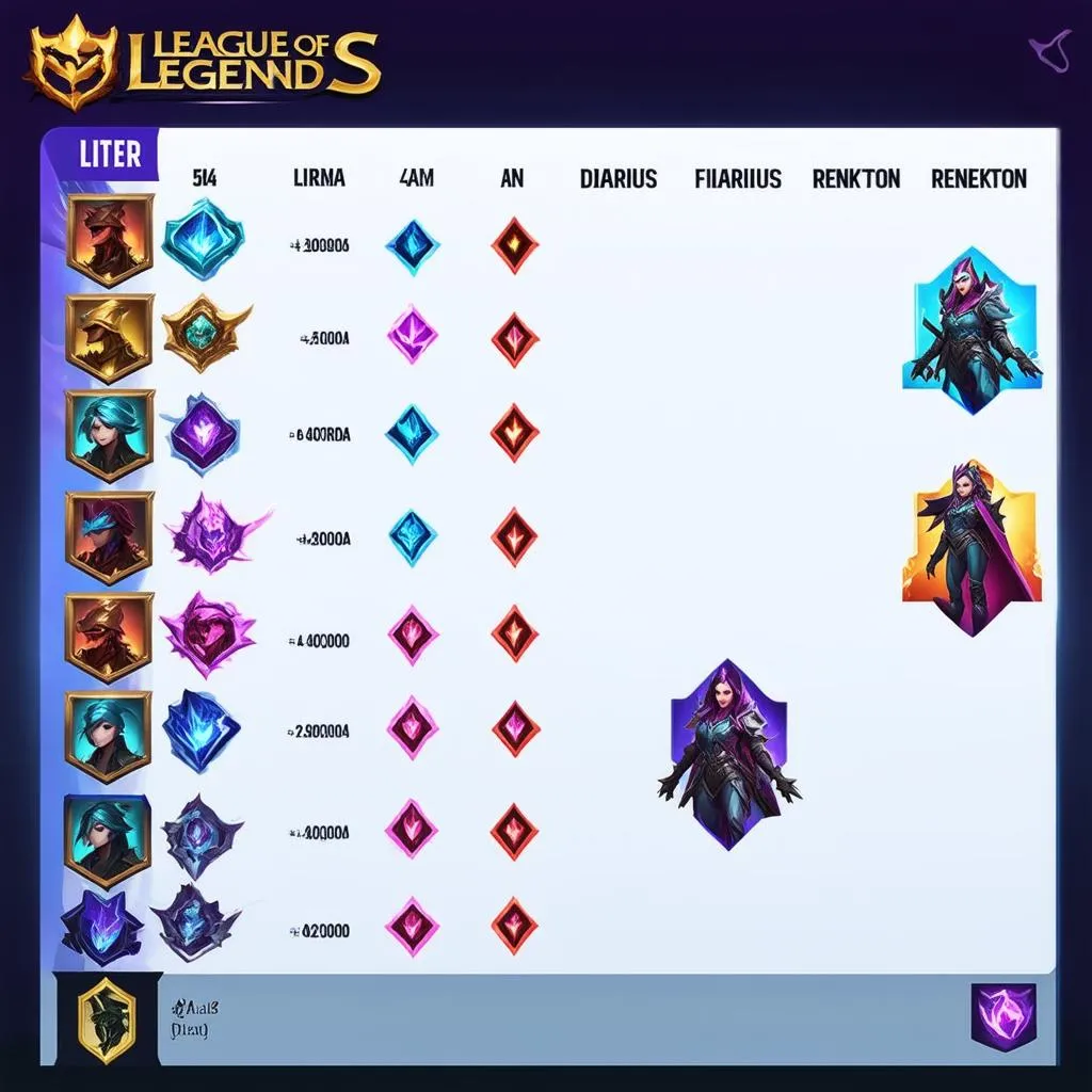 League of Legends Top Lane Tier List