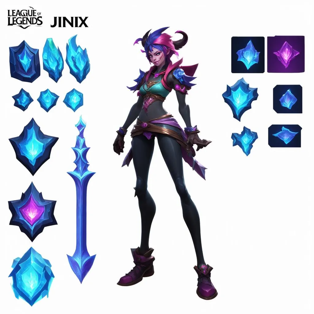 Lên Đồ Jinx Cực Mạnh