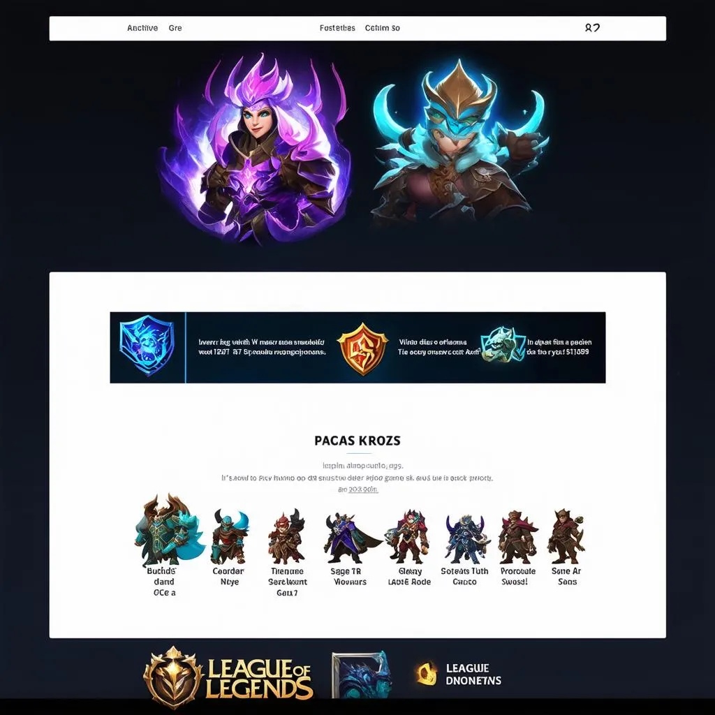 Website League of Legends