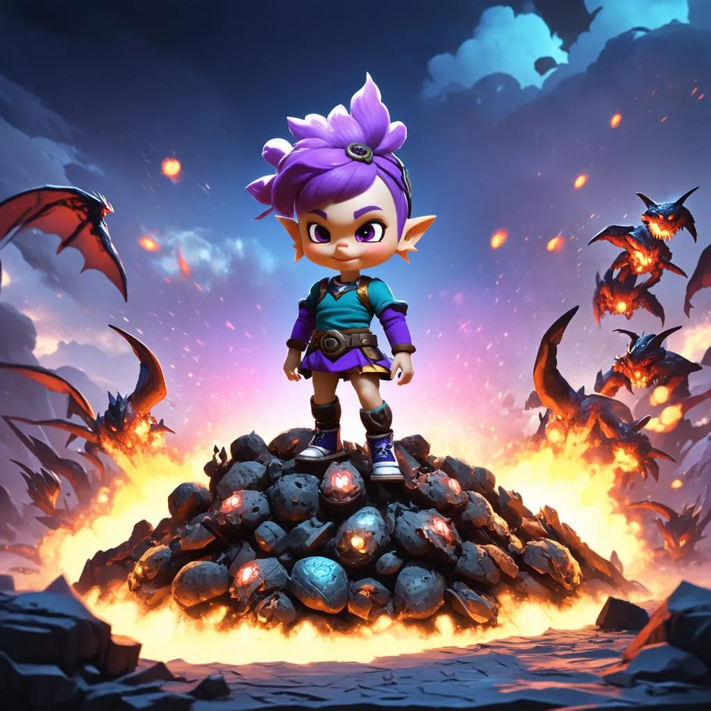 Tristana ARAM chiến thắng