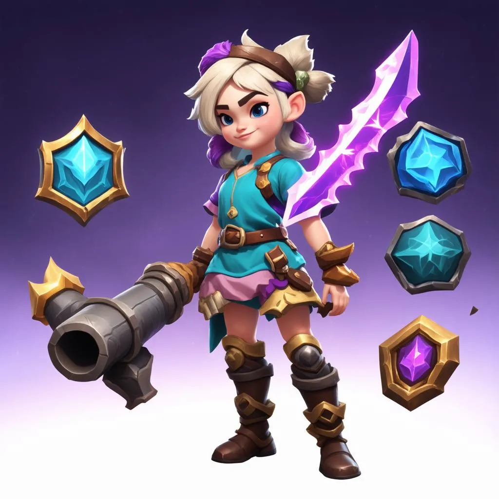 Build Đồ Tristana: Hóa Bom Nổ Di Động Với Nữ Xạ Thủ Yordle