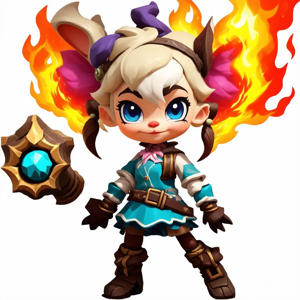 Tristana rework trong Liên Minh Huyền Thoại