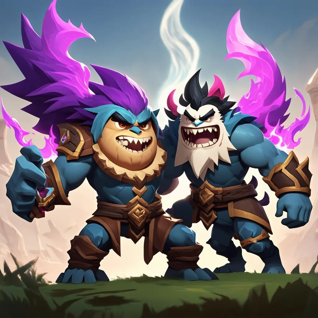 Trundle đối đầu với Jax