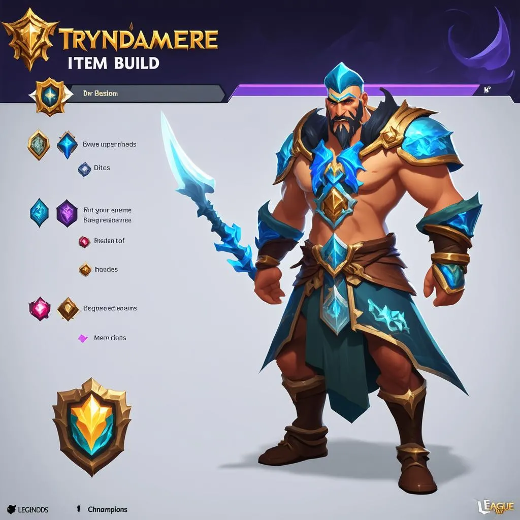 Hướng dẫn lên đồ Tryndamere