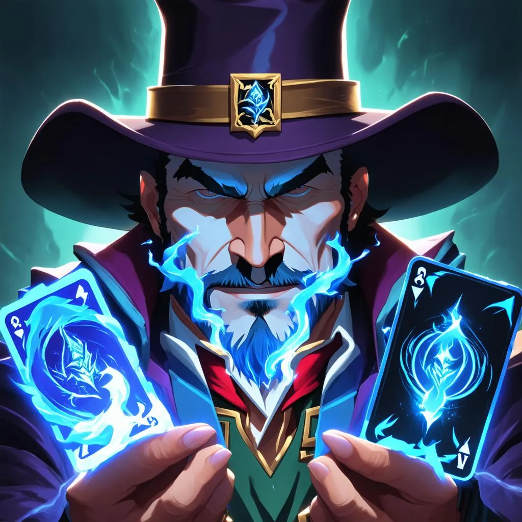 Twisted Fate chọn bài