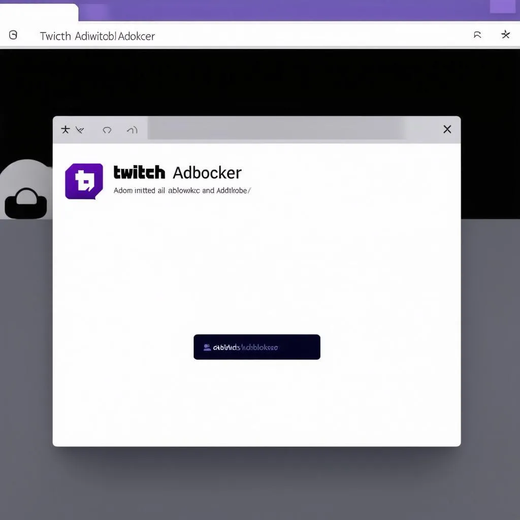 Twitch Adblocker Extension