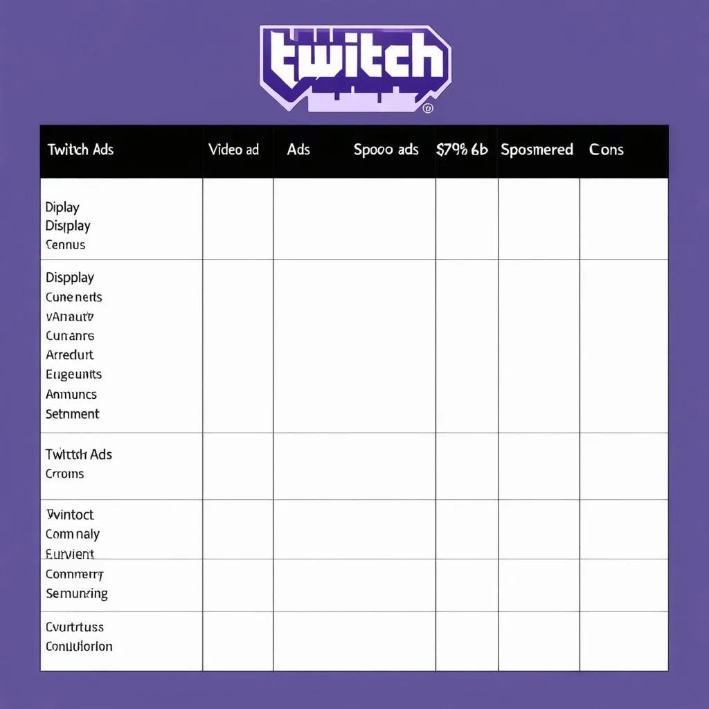 Twitch Ads Format