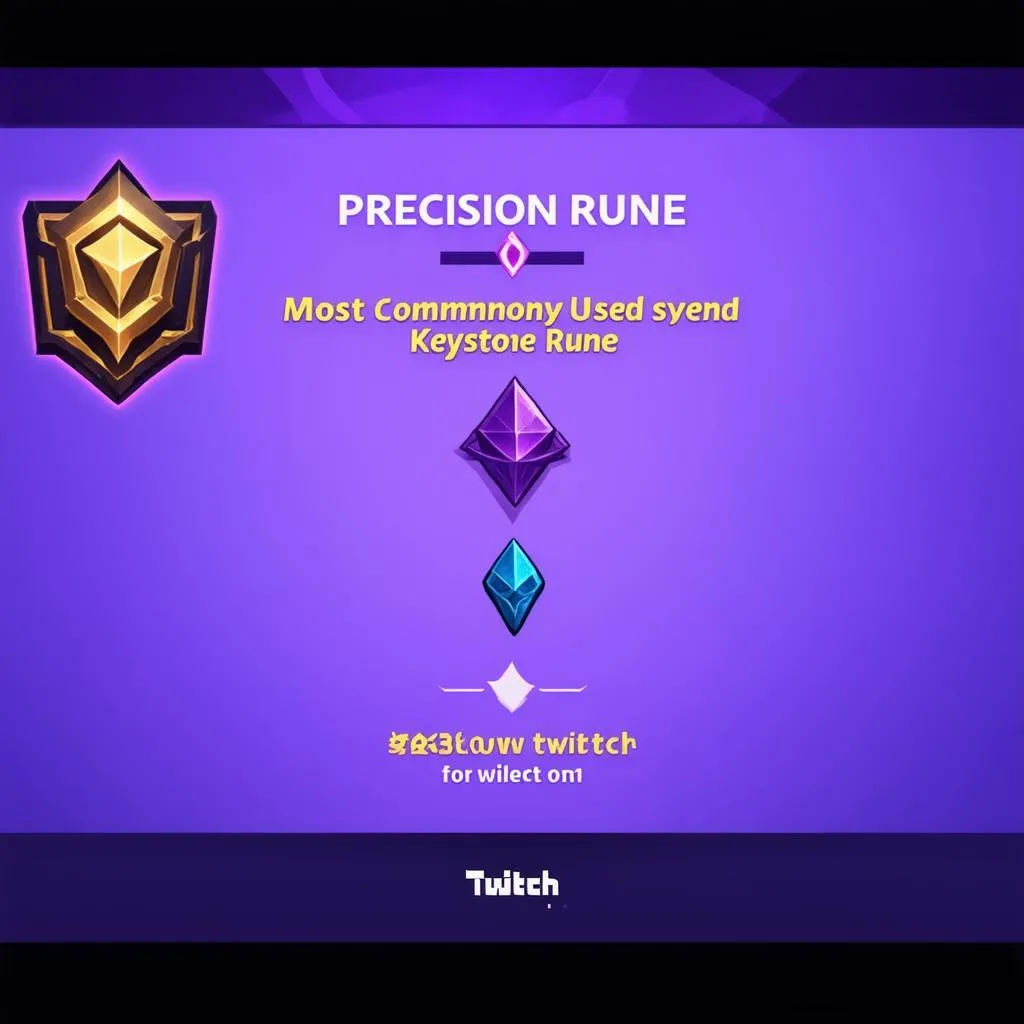 Twitch Bảng Ngọc Chính Xác