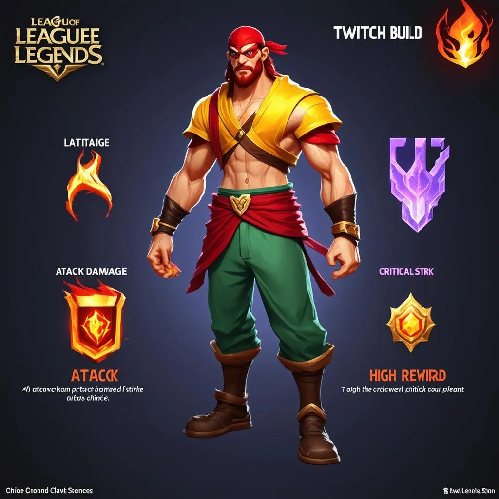 Lối lên đồ Lee Sin theo phong cách Twitch Build