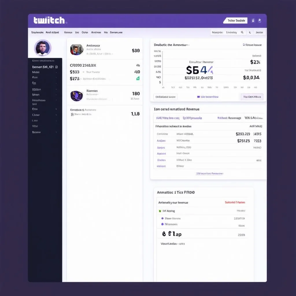 Twitch Dashboard