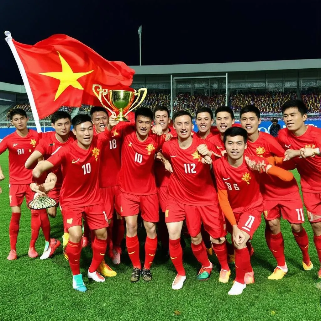 U23 Việt Nam giành huy chương vàng SEA Games 30