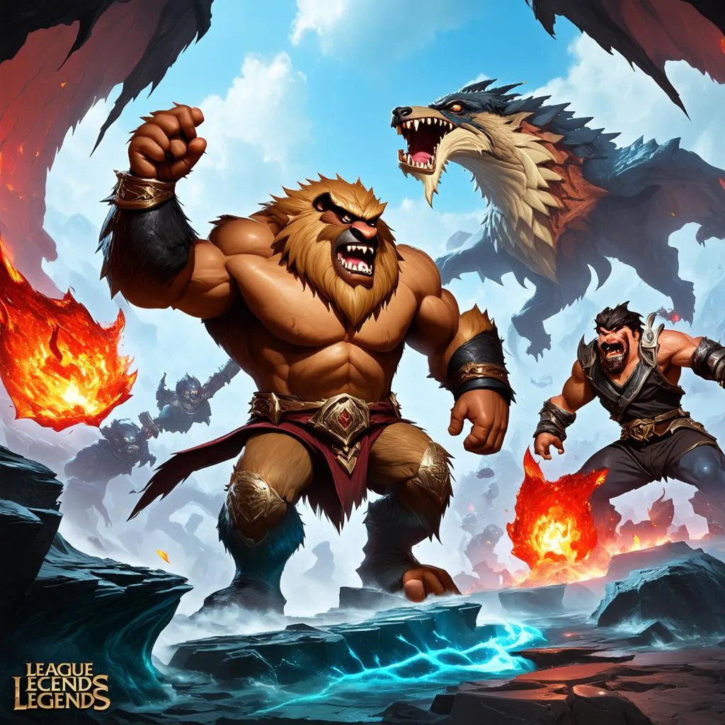 Udyr Aram giao tranh