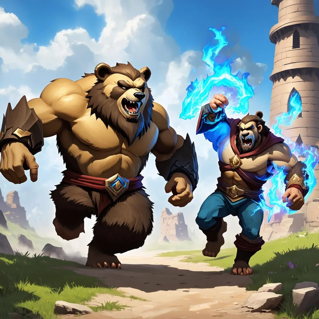 Udyr Gank Đường Giữa