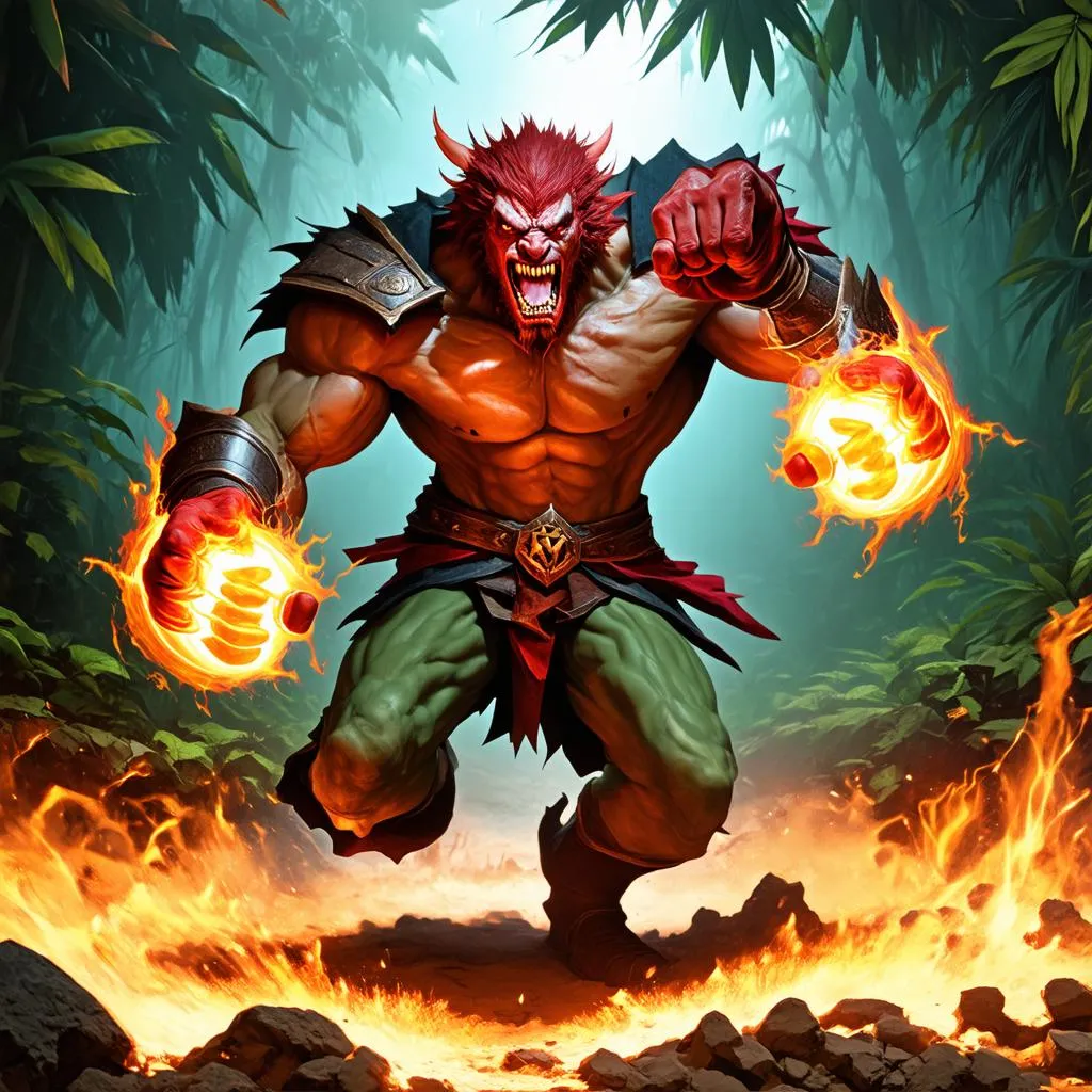 Udyr Rung: Hóa Thân Thần Rừng Khiến Đối Thủ Khiếp Sợ