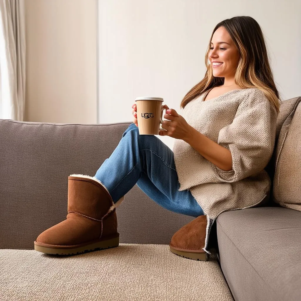 ugg briar phong cách thoải mái