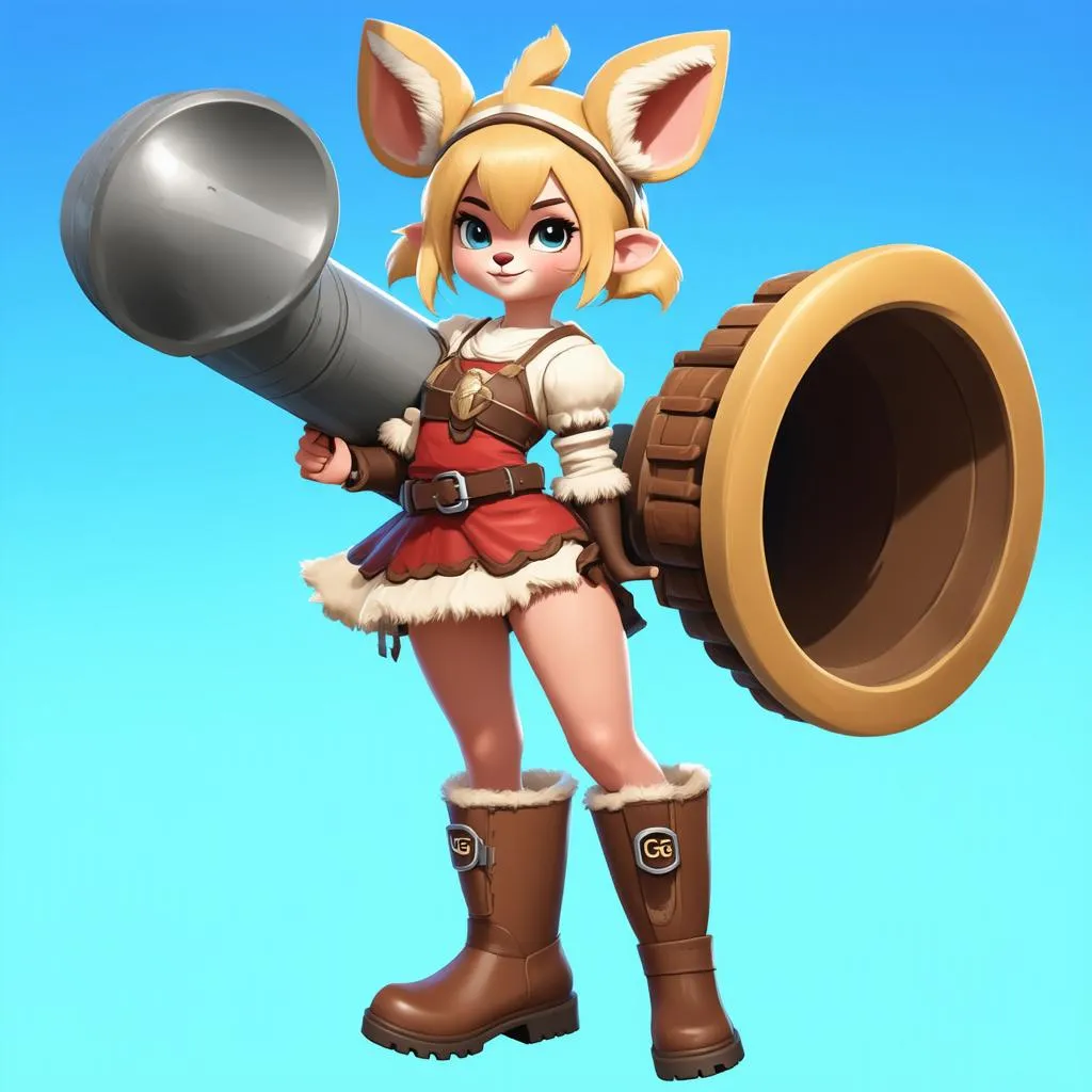 Ugg Tristana Splash Art