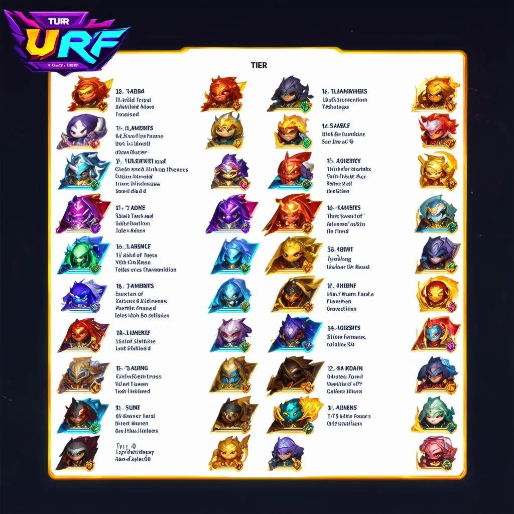 URF Tier List