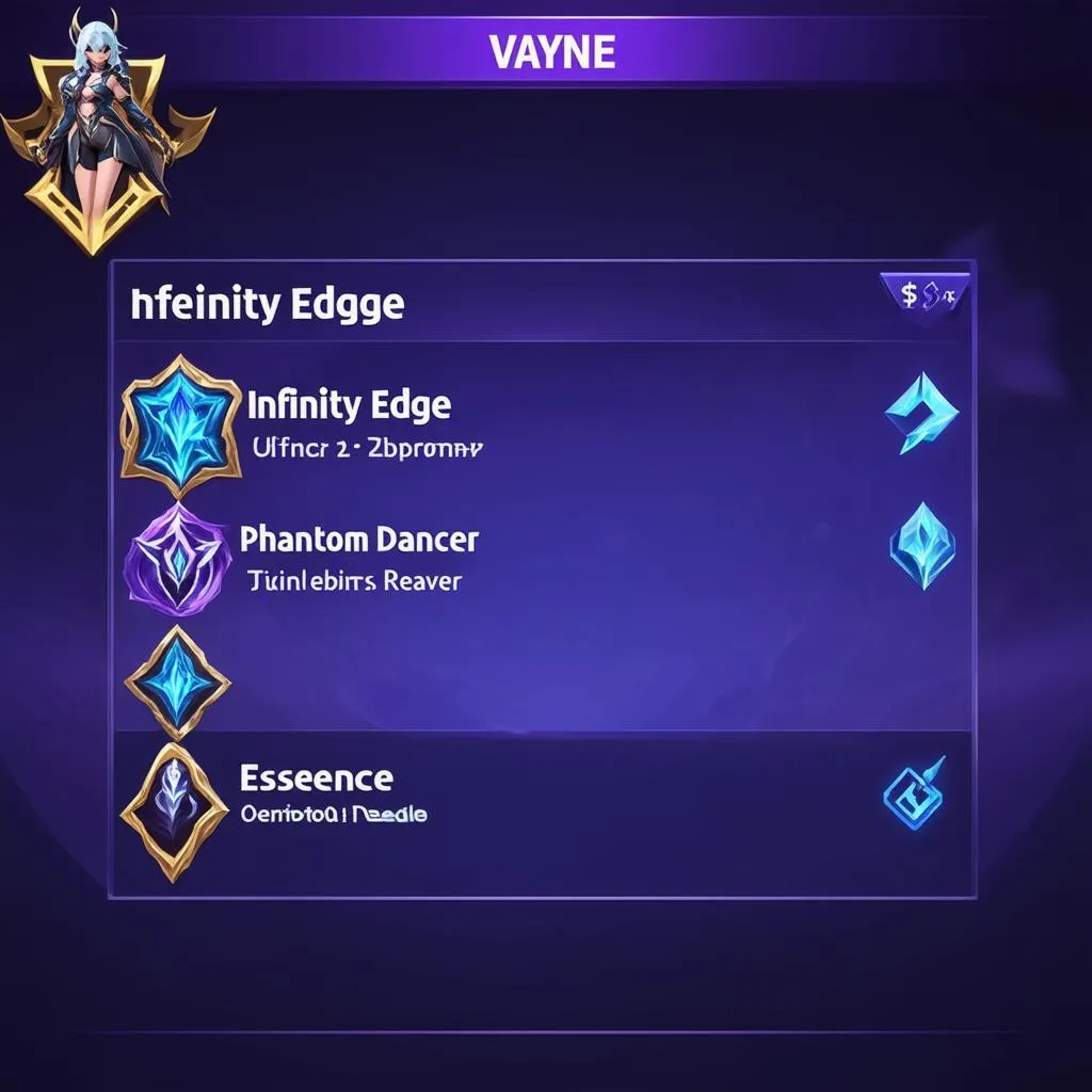 Vayne build