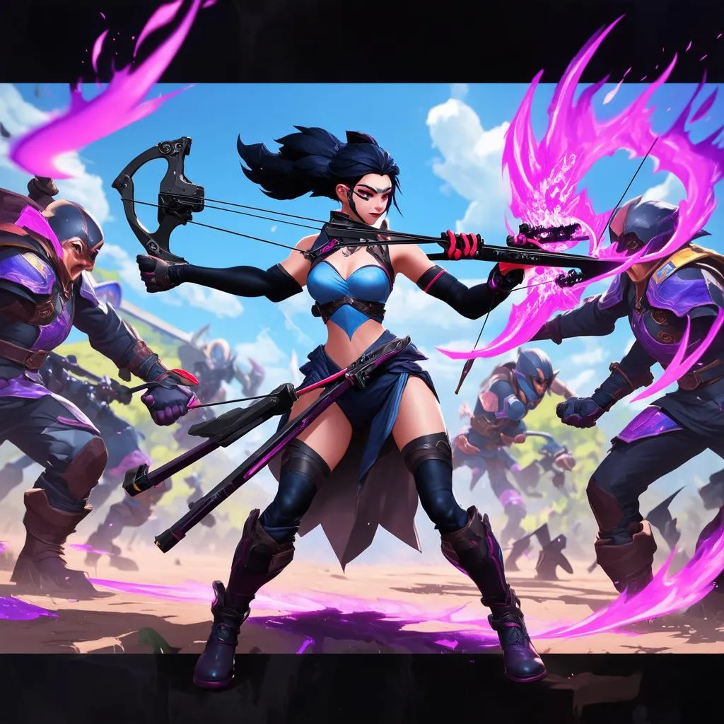 Vayne giao tranh tổng