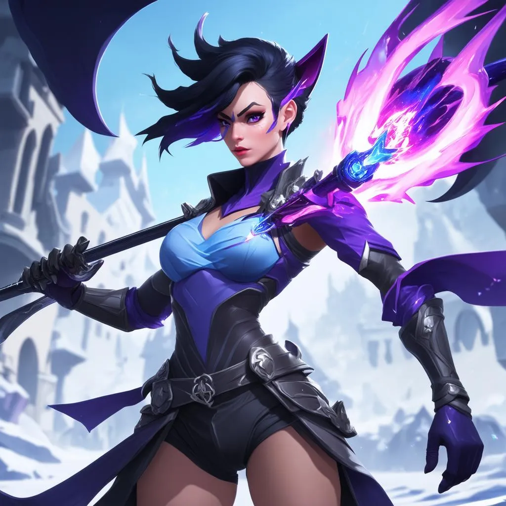 Vayne giao tranh tổng