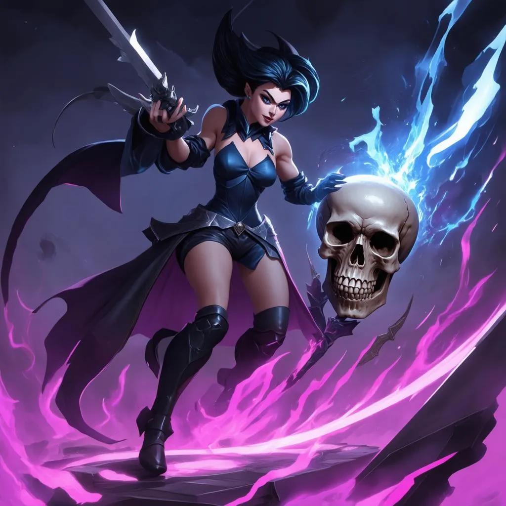 Vayne Tấn Công Yorick