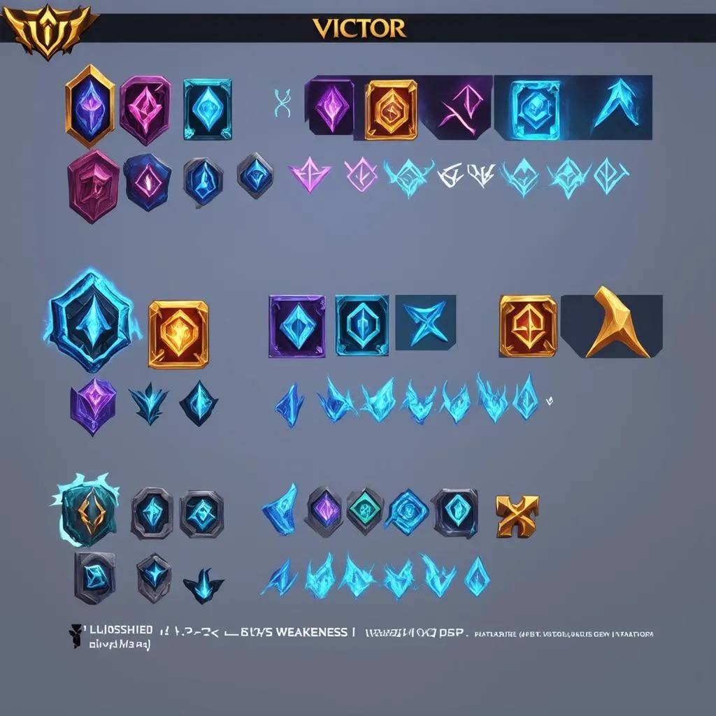 Victor runes options