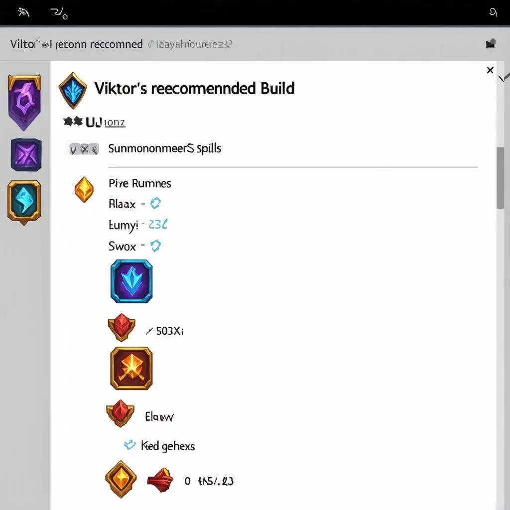 Viktor U.GG Build