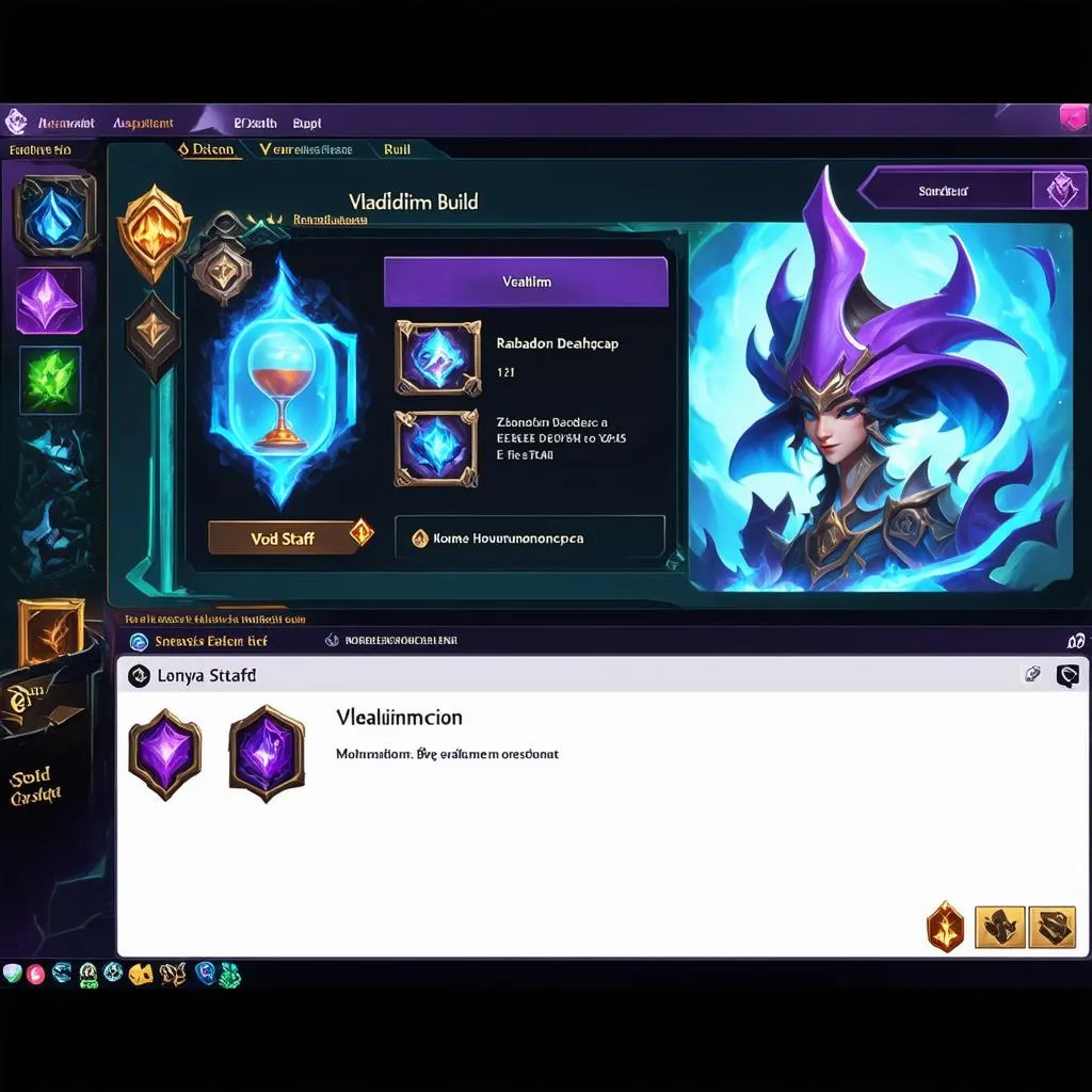 Vladimir build trang bị