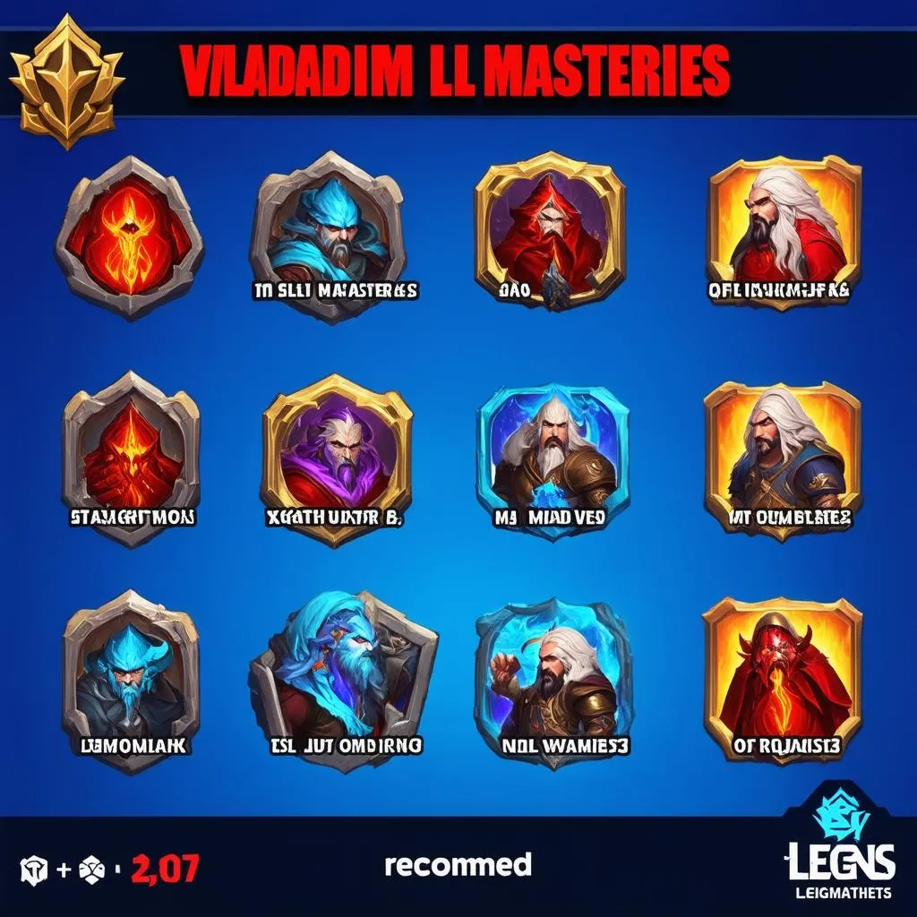 Vladimir LoL Masteries