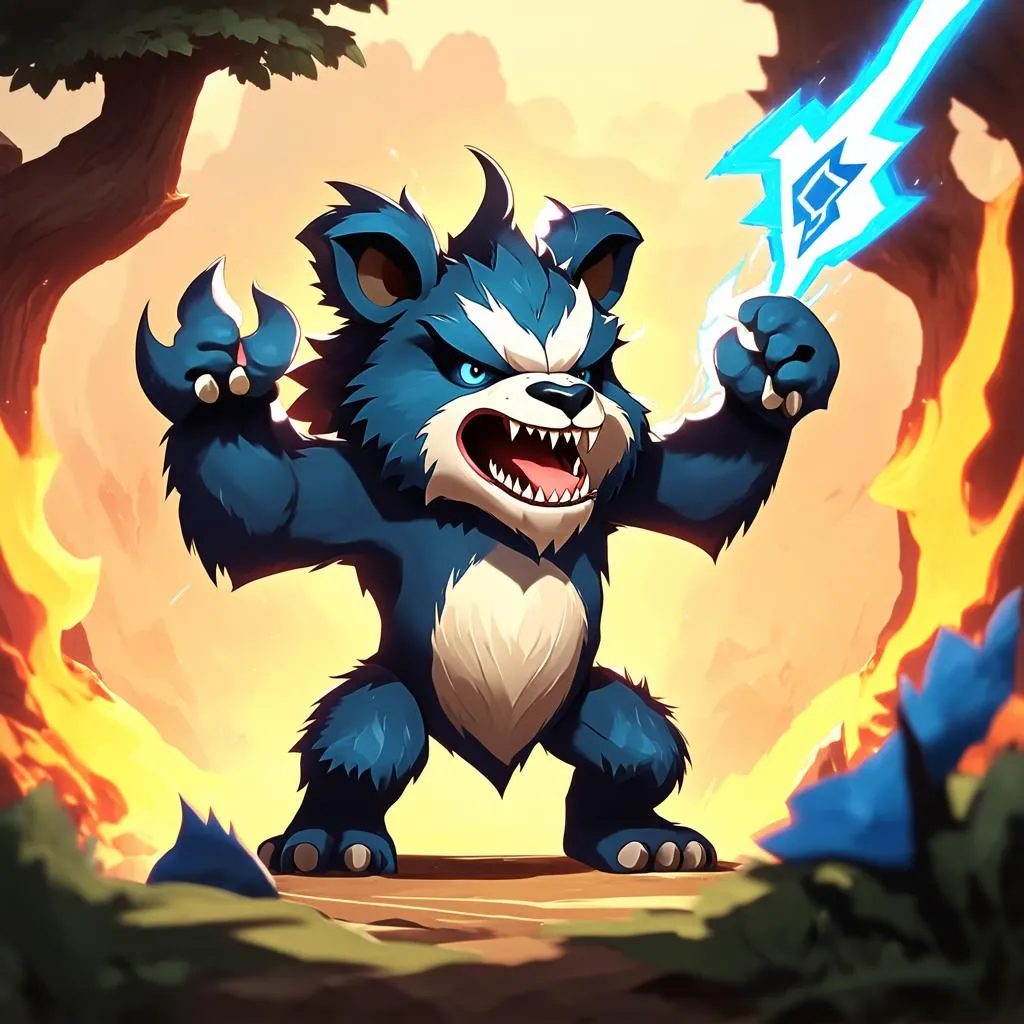 Volibear đi rừng game liên minh