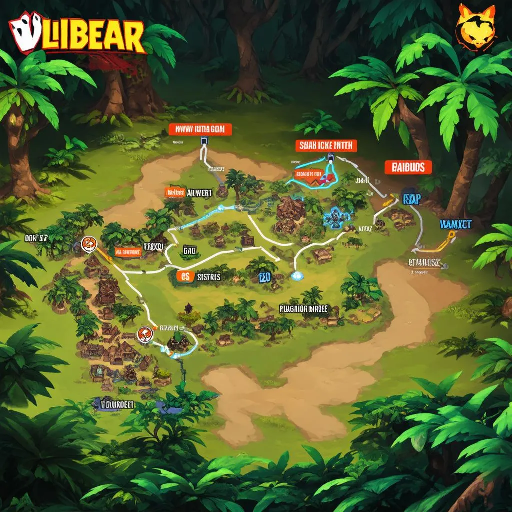 Volibear Jungle - Bản đồ đường đi