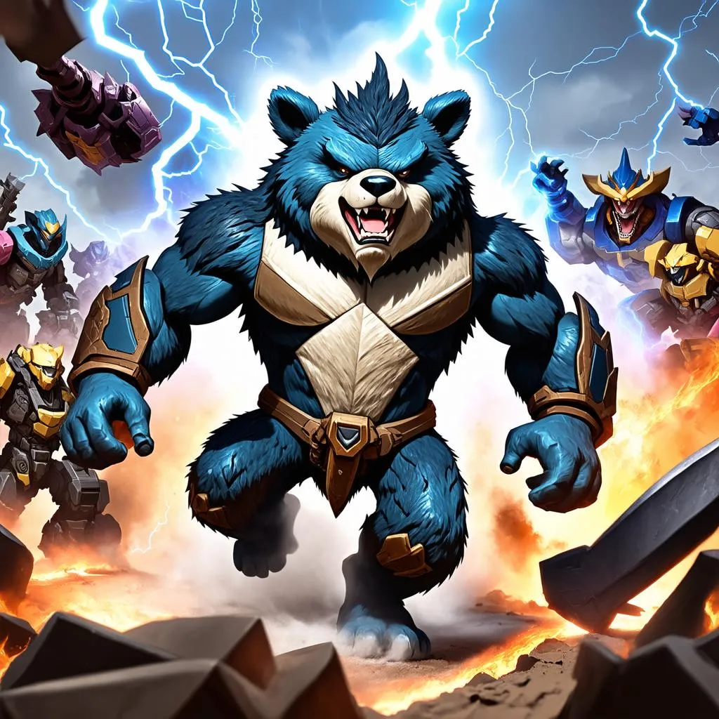 Volibear URF trong trận đấu