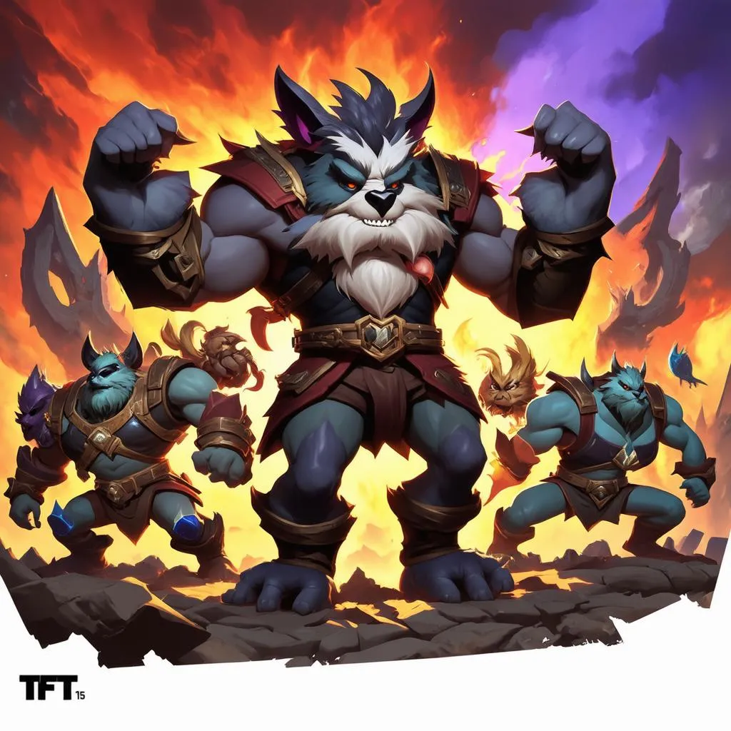 Warwick TFT Đội Hình