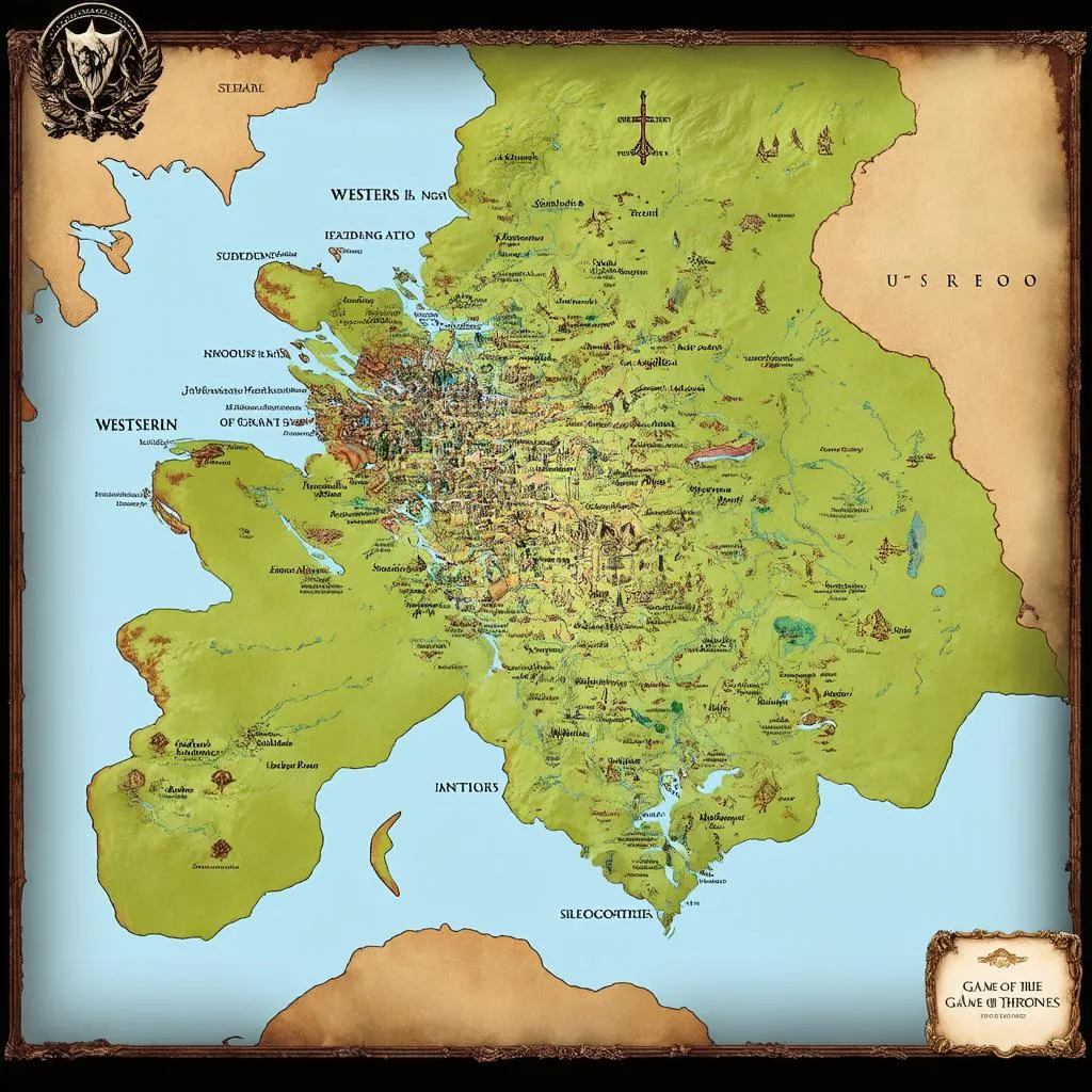 Bản đồ Westeros