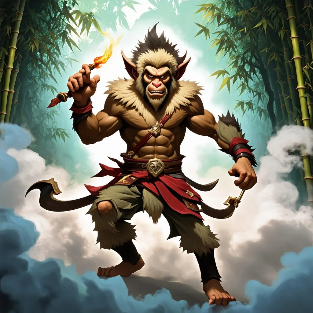 Wukong biến về không thể