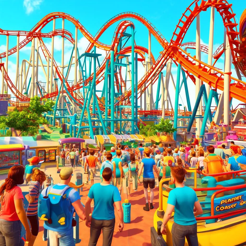 Xây dựng công viên giải trí trong Planet Coaster