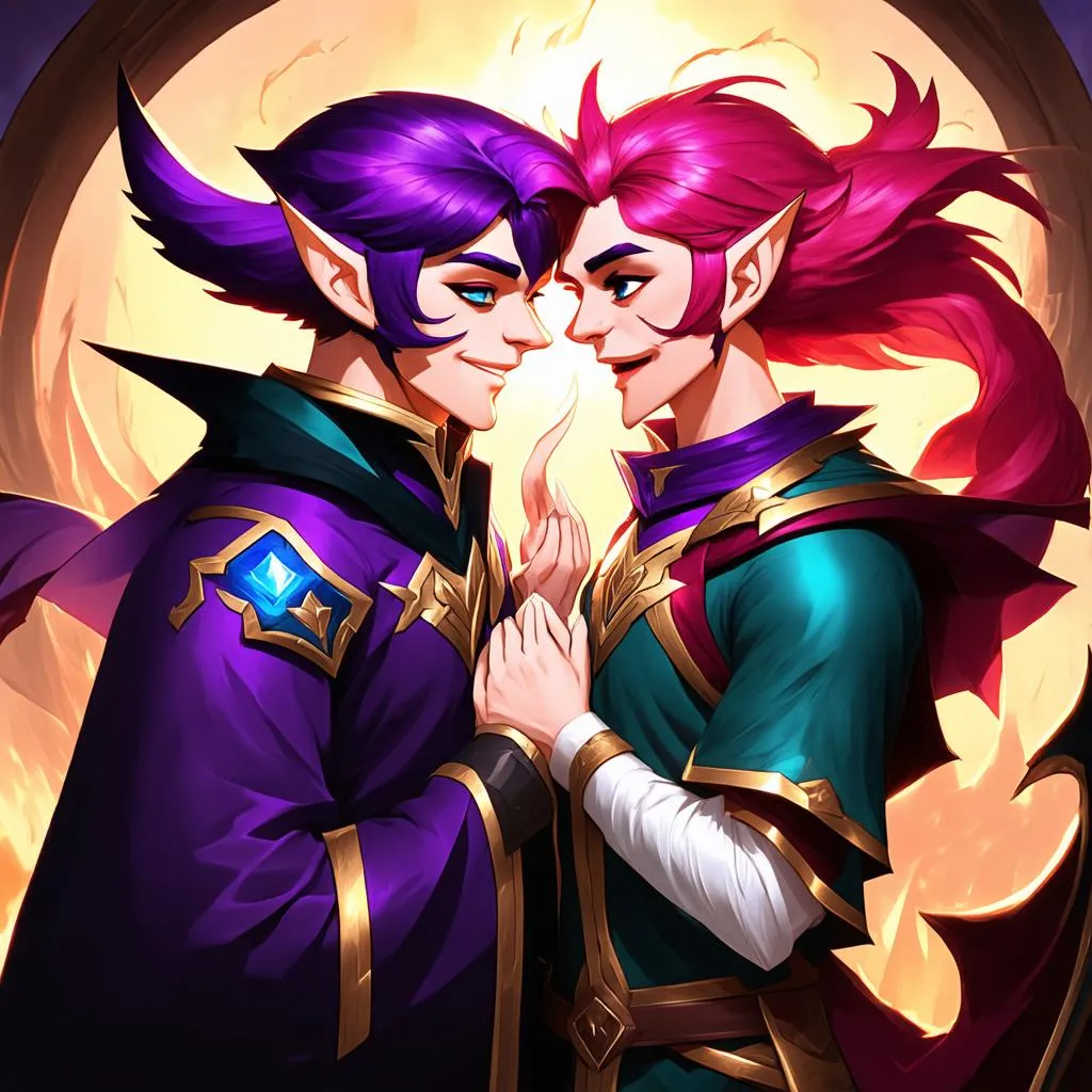 Xayah và Rakan