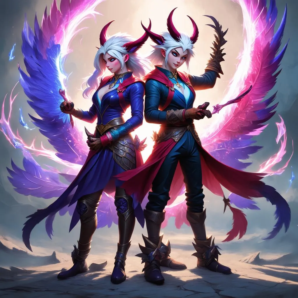 Xayah and Rakan Synergy