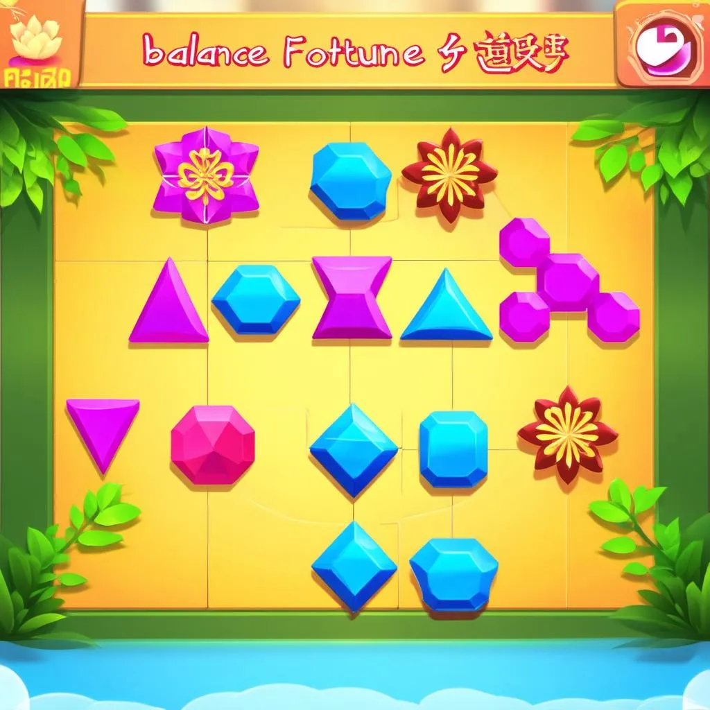 Xếp hình game phong thủy