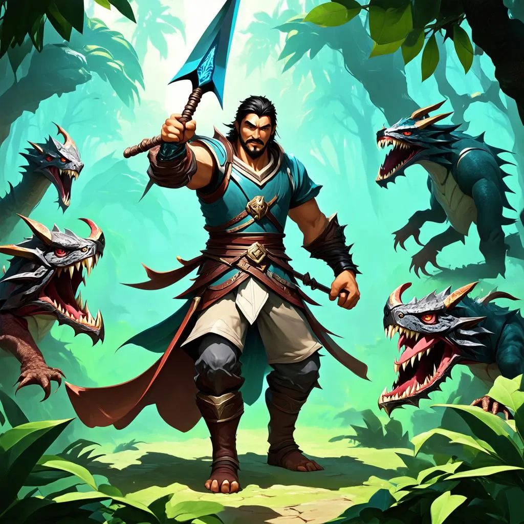 Xin Zhao Đi Rừng