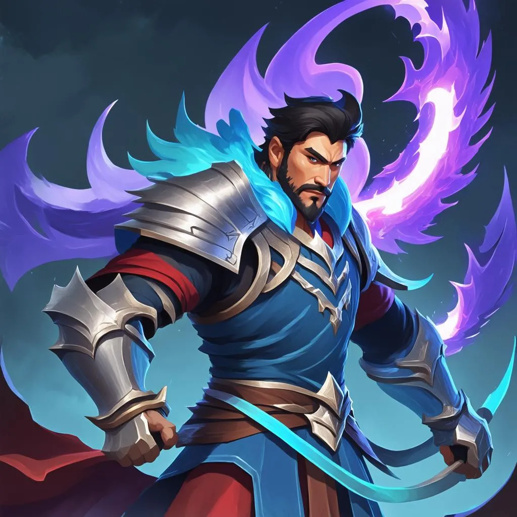 Hình ảnh Xin Zhao trong game