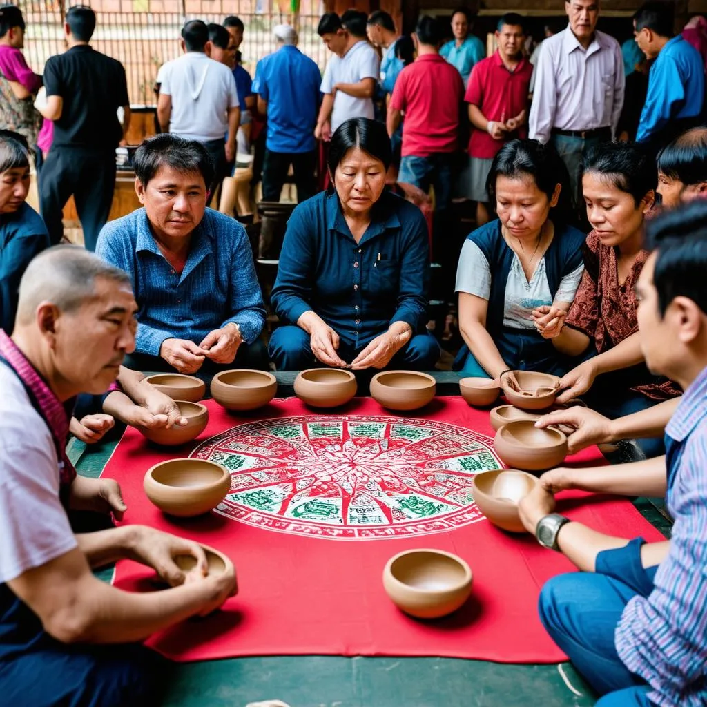 Trò chơi xóc đĩa truyền thống