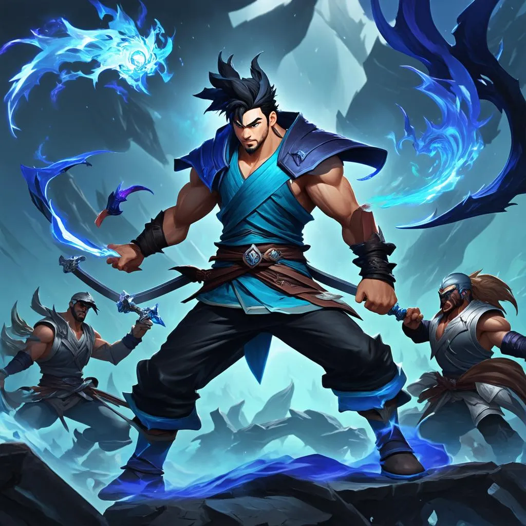 Yasuo đi đường giữa