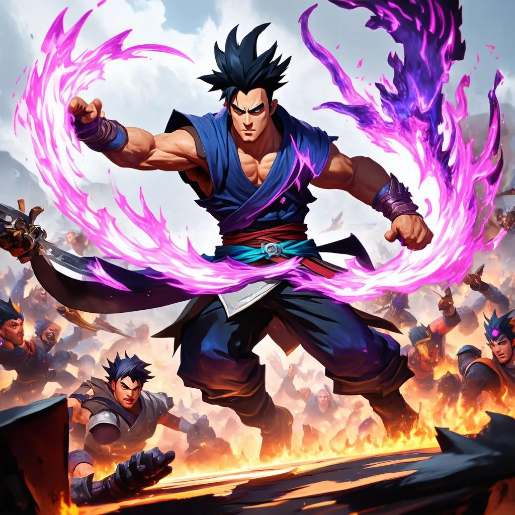 Yasuo trong giao tranh